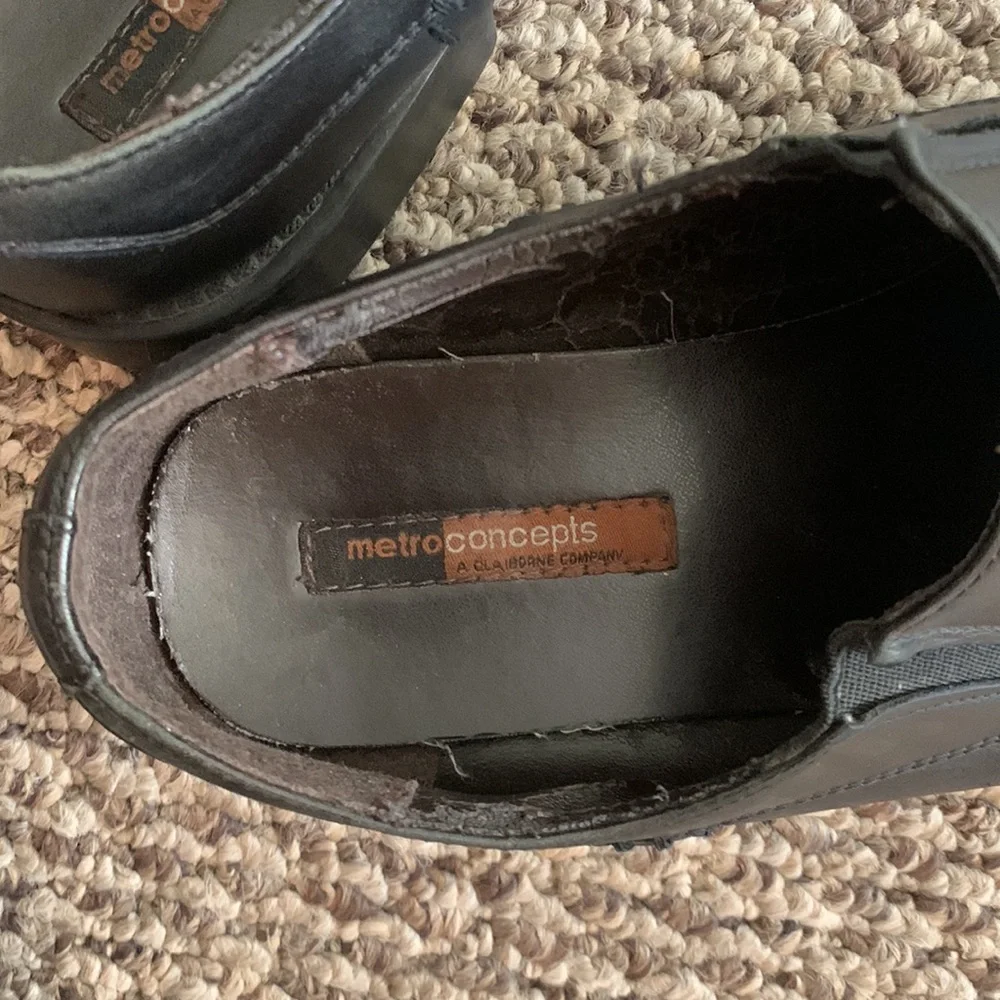 ❄️Black slip on dress shoes - Picture 5 of 8